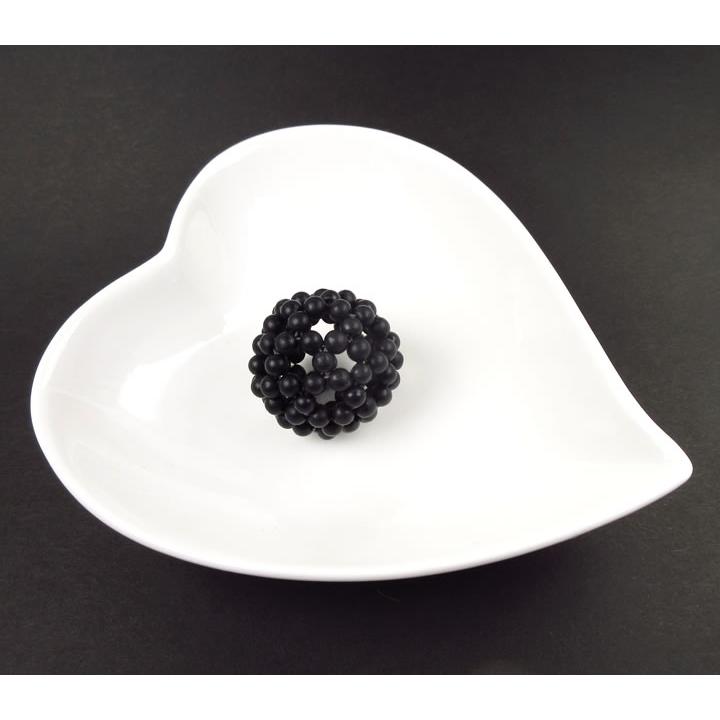 バッキーボール シュンガイト 4mm 直径28mm フラーレン構造 グレート