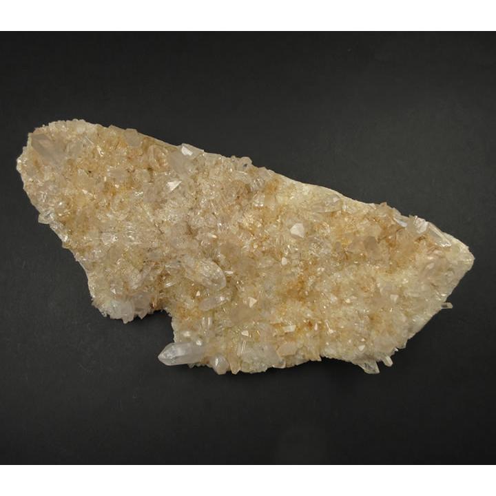 ヒマラヤ水晶クラスター 748g ゴールデンクォーツ シトリン マニカラン産 一つの家に最低1個はあるととても良い 慈愛と浄化の石 ヒーリング 浄化用に hima165の画像