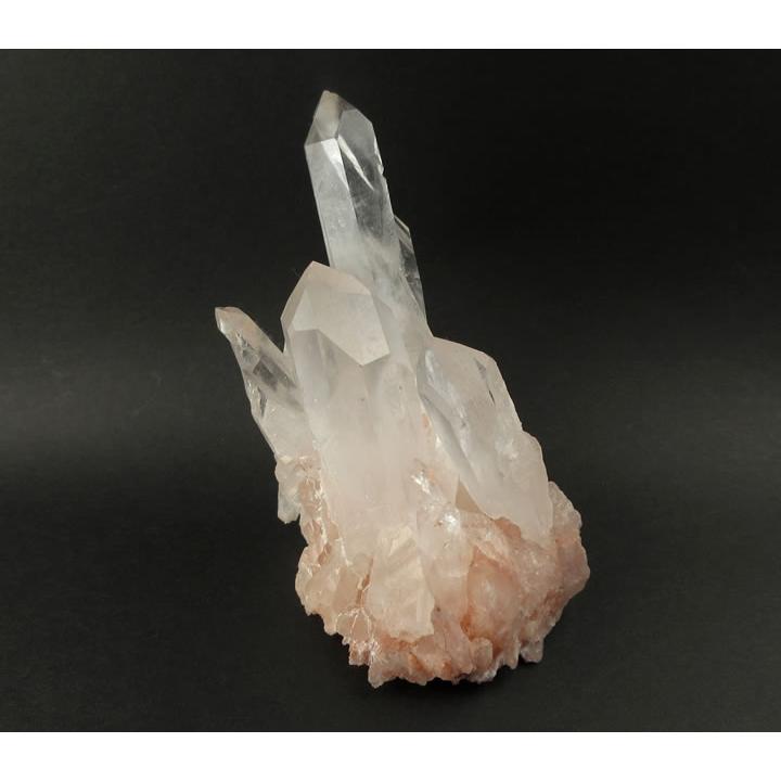 ヒマラヤ ピンククォーツ クラスター 150g クル山系サマディ産 透明感