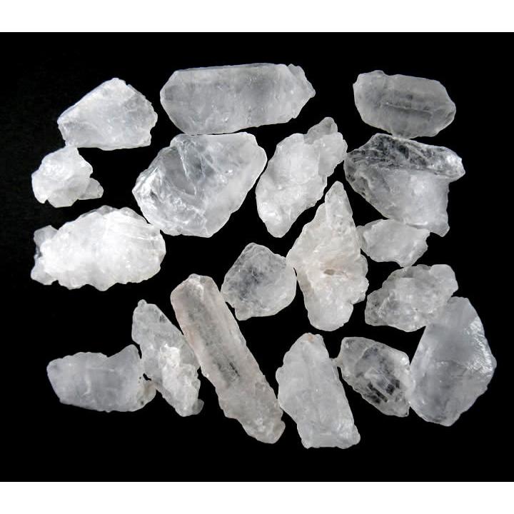 ヒマラヤ産アイスクリスタル小原石18〜22gセット（2〜3個