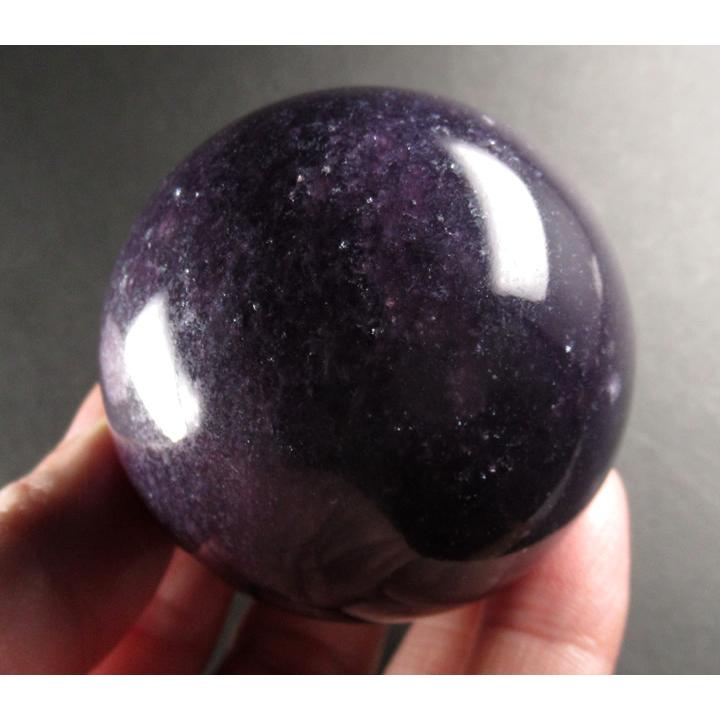 レピドライトスフィア 丸玉 60mm 345g 至高の善のために使われることを