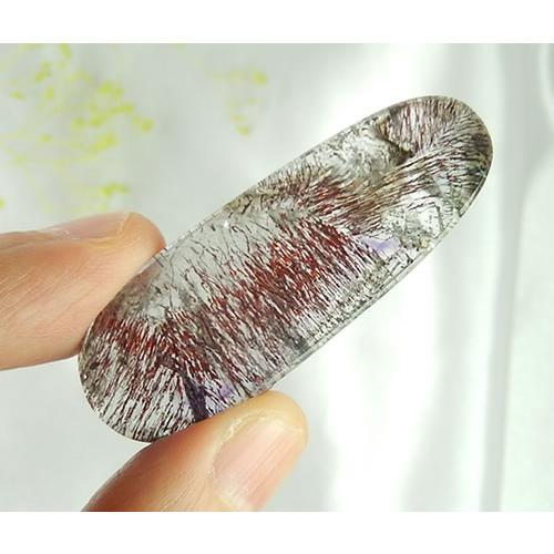 レピドクロサイト高品質.*・゜　.゜・*.ルース レピドクロサイト 32.0ct ゲーサイト入りクォーツルース エスピリト