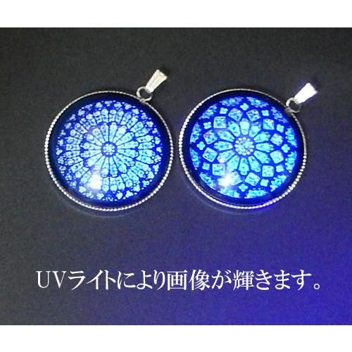 大聖堂ステンドグラス ペンダント シャルトル大聖堂/パリ・ノート