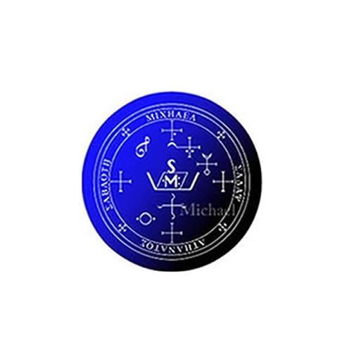 大天使ミカエル 召喚図形護符エンジェルカラーペンダント タリズマン シジル シギル P3012 P3012 ラベンダーストーン 通販 Yahoo ショッピング