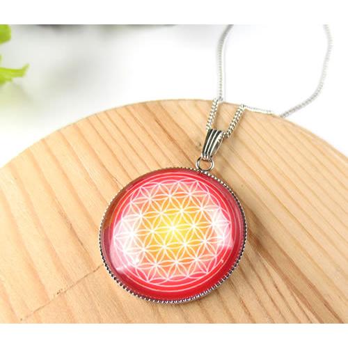 フラワーオブライフ チャクラカラー対応ペンダント 第一チャクラ ルートチャクラ 基底 ムーラダーラ メディテーション 神聖幾何学図形 P3024 P3024 ラベンダーストーン 通販 Yahoo ショッピング