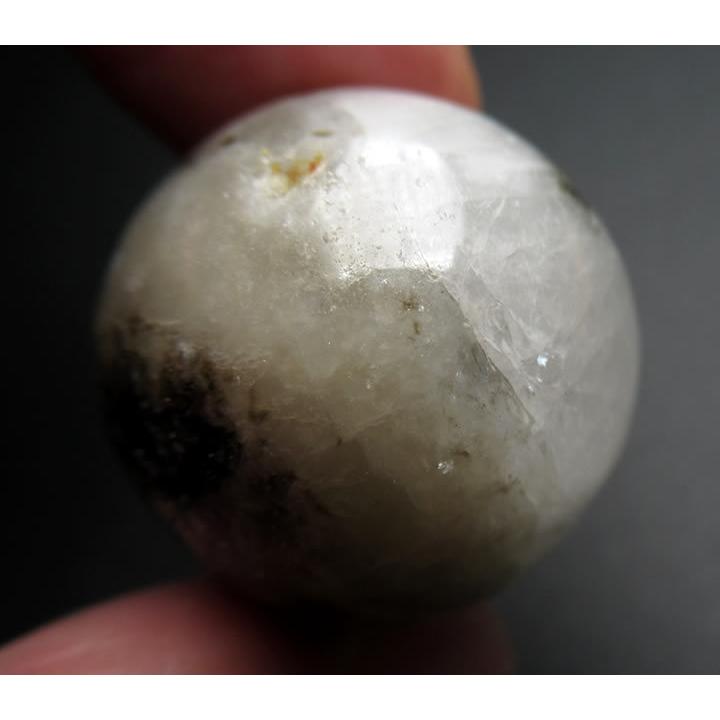 ロシア産フェナカイト25mmスフィア丸玉 26.0g シラー 幸運の青い星 H&E