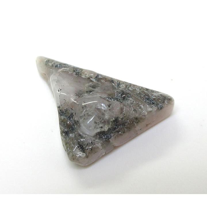 アゾゼオピンクフェナカイトタンブル5.0g H&E社 証明書付 虹あり 宝石