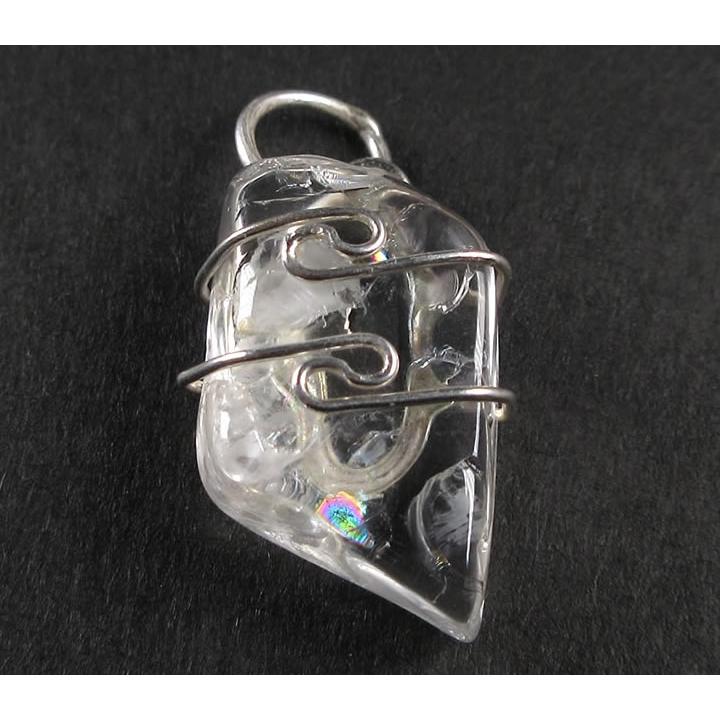 宝石質アゾゼオフェナカイトペンダント 16.6ct 虹あり H&E社証明書付き この品質は大変稀少 最高の波動 天然石 パワーストーン phw231の画像