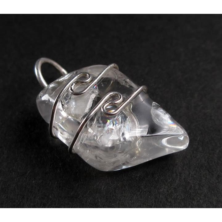 宝石質アゾゼオフェナカイトペンダント 16.6ct 虹あり H&E社証明書付き この品質は大変稀少 最高の波動 天然石 パワーストーン phw231の画像
