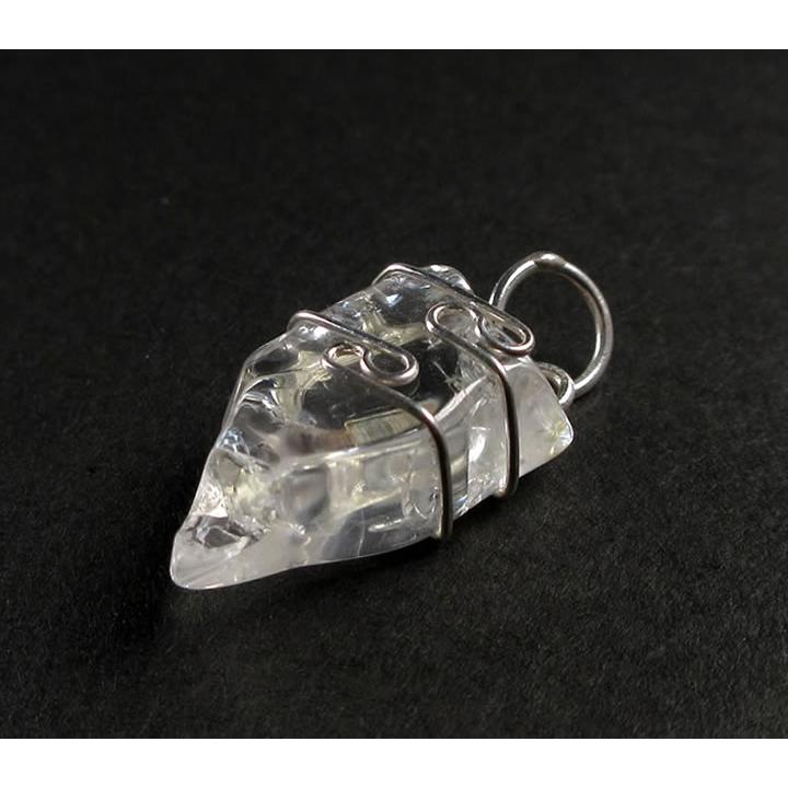 宝石質アゾゼオフェナカイトペンダント 17.8ct 虹あり H&E社証明書付き