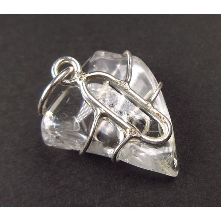 宝石質アゾゼオフェナカイトペンダント 13.2ct 虹あり H&E社証明書付き この品質は大変稀少 最高の波動 天然石 パワーストーン phw235の画像