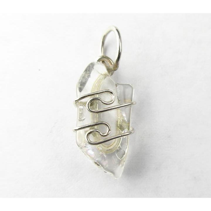 宝石質アゾゼオフェナカイトペンダント 10.0ct 虹あり H&E社証明書付き