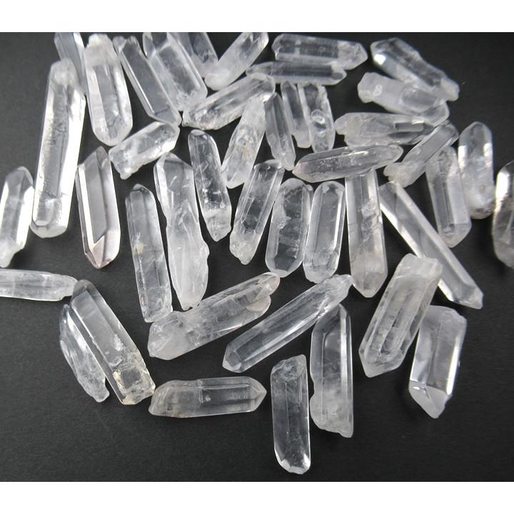 ブラジル産水晶ポイント15gセット ポリッシュ 意識の悟り 浄化に