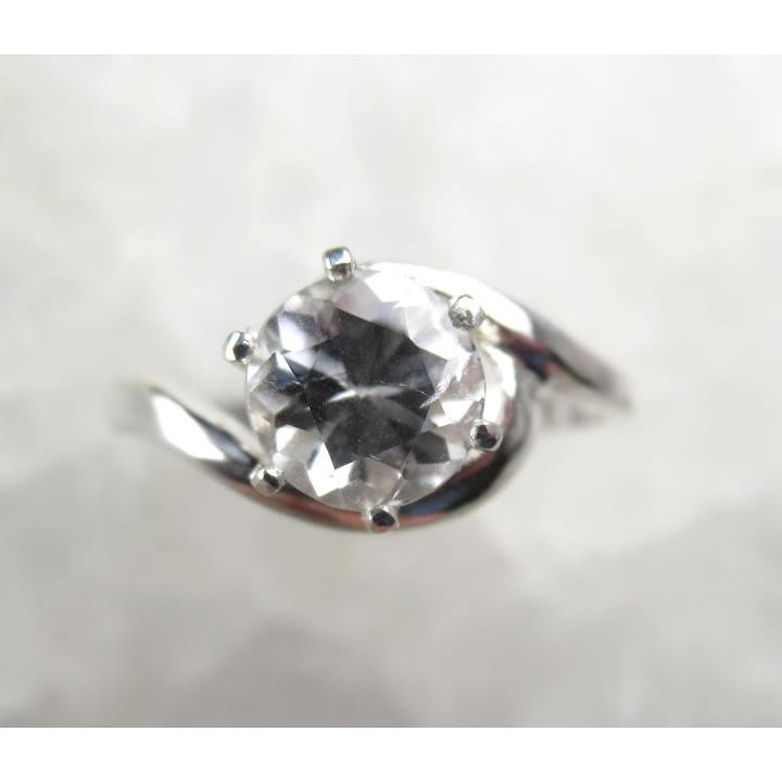 アゾゼオフェナカイト 0.8ct リング シルバー925　H&E社 サイズ変更無料　最も高い波動 ハイ バイ ブレーション サードアイ 天然石 r1ph188の画像