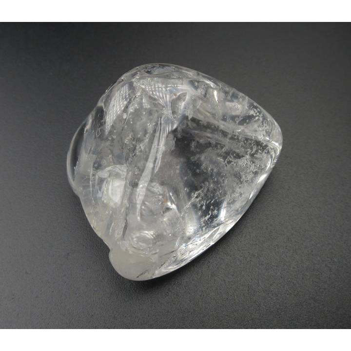 ロシレムアイスクォーツ タンブル 23g 虹あり 第44チャクラを開くアクエリアス時代の石 原石 rusice127_6