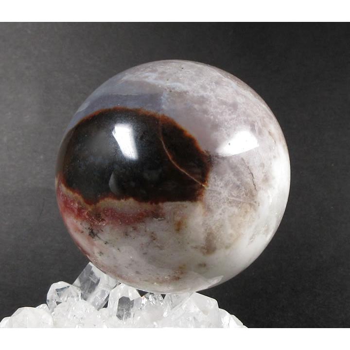 スレイマンアゲート 52mm スフィア 丸玉 自らの意思で浄化する守り石