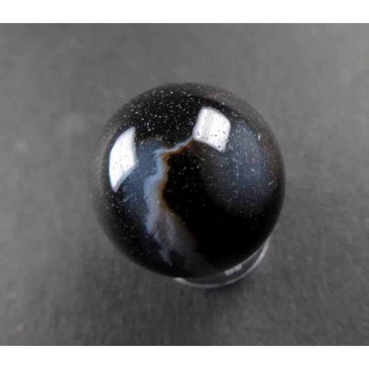スレイマンアゲート 20mm スフィア 丸玉 瑪瑙 天然石