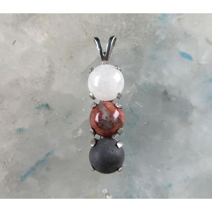 ツリーオブライフ ペンダントトップ 6mm H&E社証明書付 アゼツライト