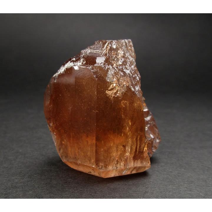 ヒマラヤ産 ゴールデンブラウントパーズ 原石 37g 虹あり 創造性と豊か