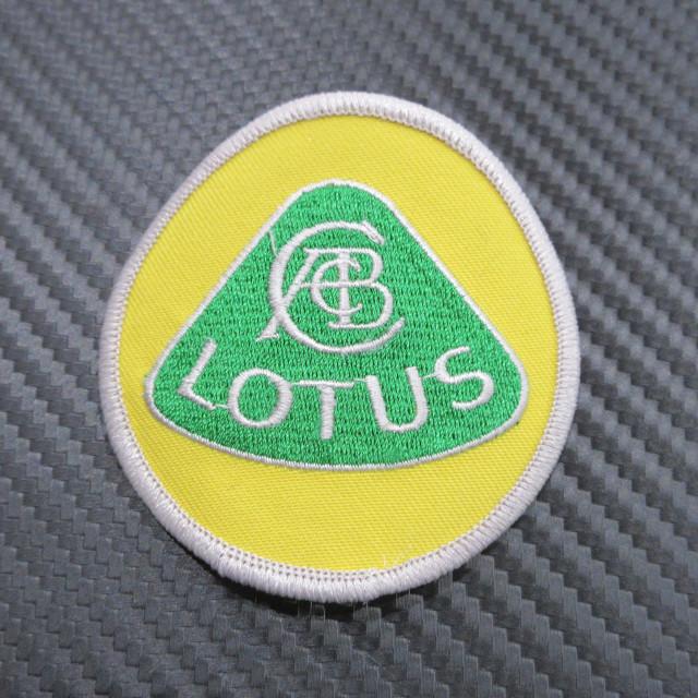 LOTUS ロータス ロゴ クロスバッジ ／ アイロンタイプ : AC MINDS