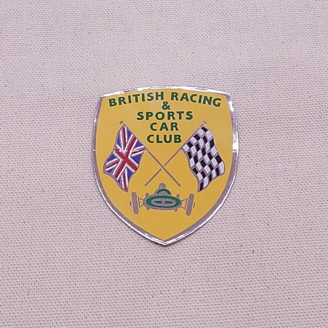 BRITISH RACING & SPORTS CAR CLUB Sサイズ メタリック