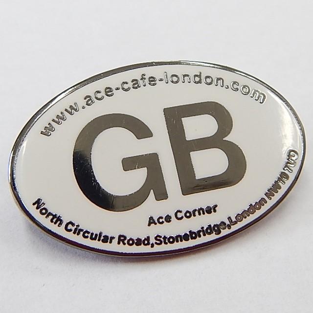 ACE CAFE LONDON（エースカフェロンドン） ACE CAFE GB ピンバッジ