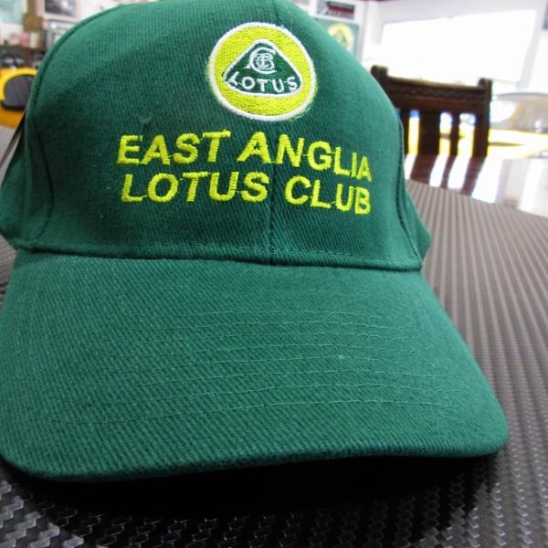イースト・アングリア ロータスクラブ EAST ANGLIA LOTUS CLUB キャップ グリーン/イエロー刺繍 ACAJcap