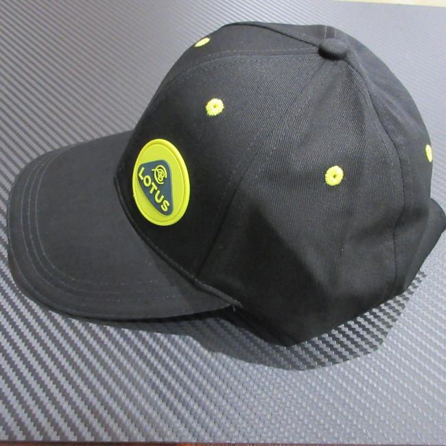 ロータス LOTUS ベースボールキャップ ブラック ラバーロゴ : AC MINDS