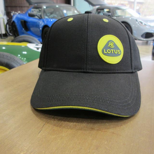 ロータス LOTUS ベースボールキャップ ブラック ラバーロゴ : AC MINDS