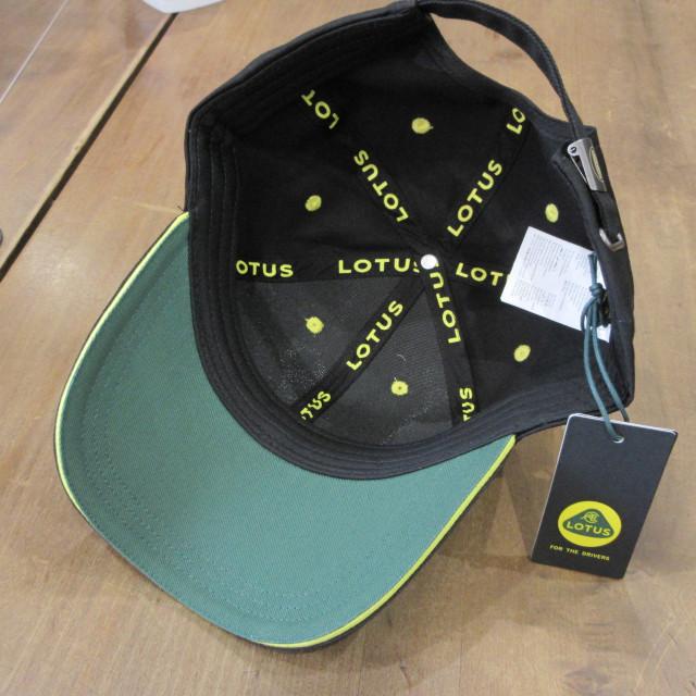 ロータス LOTUS ベースボールキャップ ブラック ラバーロゴ : AC MINDS