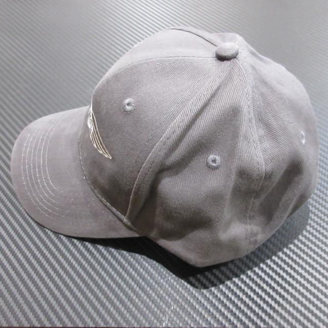 MORGAN モーガン キャップ ウイングロゴ グレー : AC MINDS AUTOJUMBLE