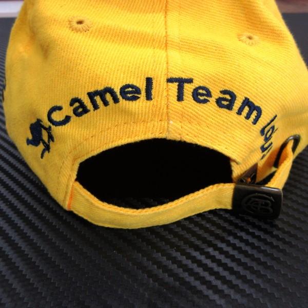 LOTUS Camel Team Lotus 11 日本国旗 12ブラジル国旗 刺繍キャップ