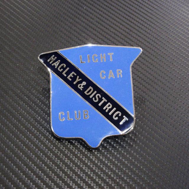 HAGLEY & DISTRICT LIGHT CAR CLUB カーバッジ ACAJCarbatch258AC MINDS