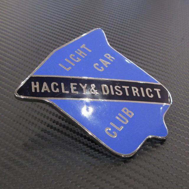HAGLEY & DISTRICT LIGHT CAR CLUB カーバッジ ACAJCarbatch258AC MINDS