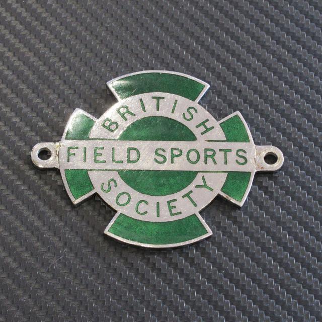 BRITISH FIELD SPORTS SOCIETY カーバッジ サイドタイプ ACAJCarbatch264AC MINDS