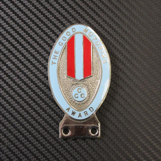 Vintage C.V.M. The Good Motoring CCC Award カーバッジ : AC MINDS 