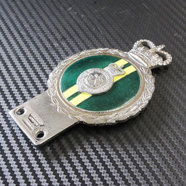 NOTTS SHERWOOD RANGERS YEOMANRY エナメル カーバッジ_1