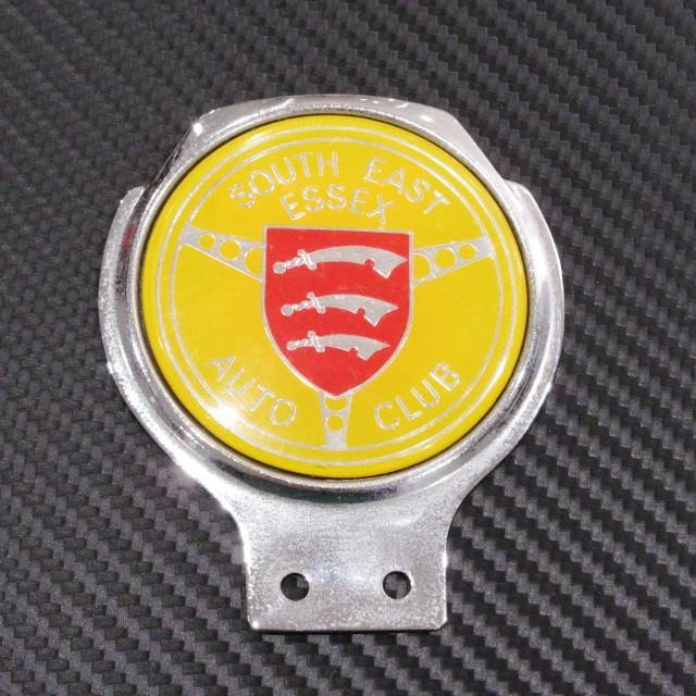SOUTH EAST ESSEX AUTO CLUB カーバッジ RENAMEL製の画像