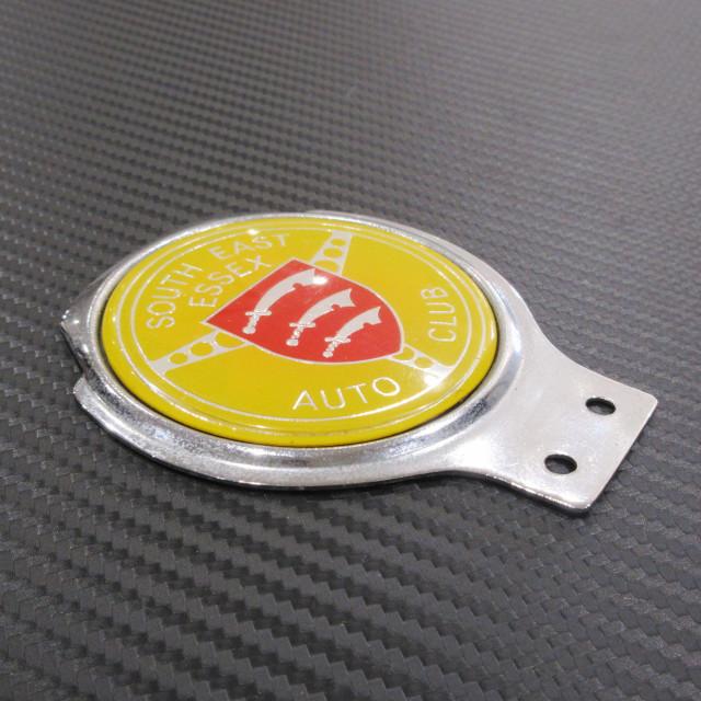 SOUTH EAST ESSEX AUTO CLUB カーバッジ RENAMEL製の画像