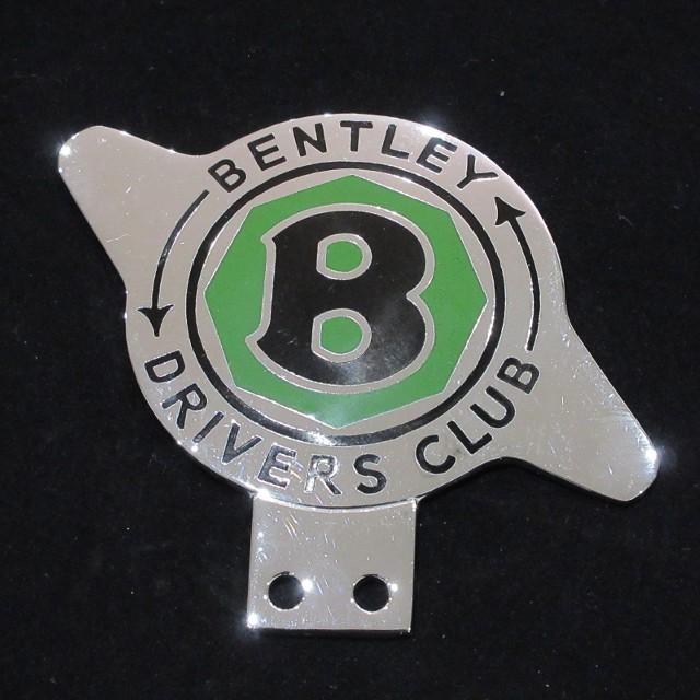 BENTLEY ベントレー ドライバーズクラブ カーバッジ