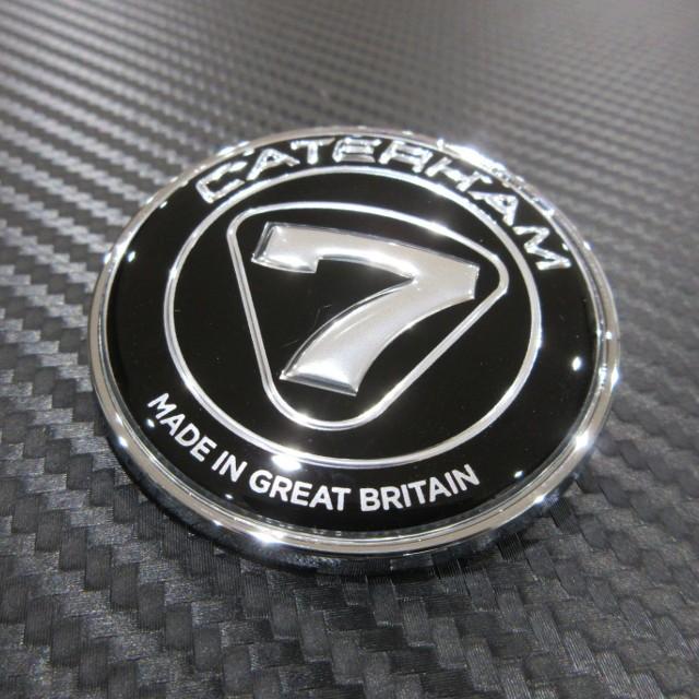CATERHAM ケータハム 純正 7 MADE IN GREAT BRITAIN ノーズバッジ