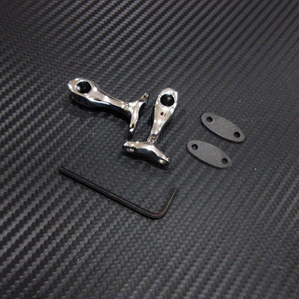 BROOKLANDS ブルックランズエアロスクリーン 取り付け金具セット付き 