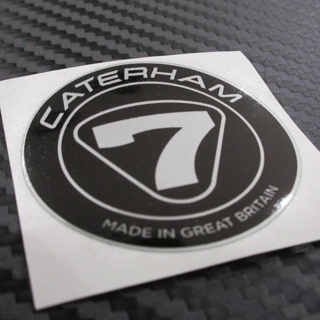 CATERHAM ケータハム 純正 ノーズコーン デカール ブラック : AC MINDS