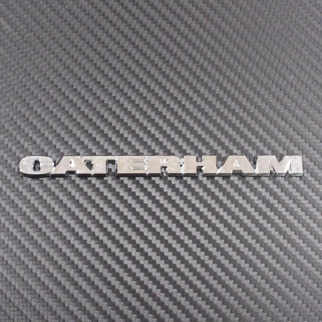 ケーターハム CATERHAM クローム エンブレム 150mm : AC MINDS