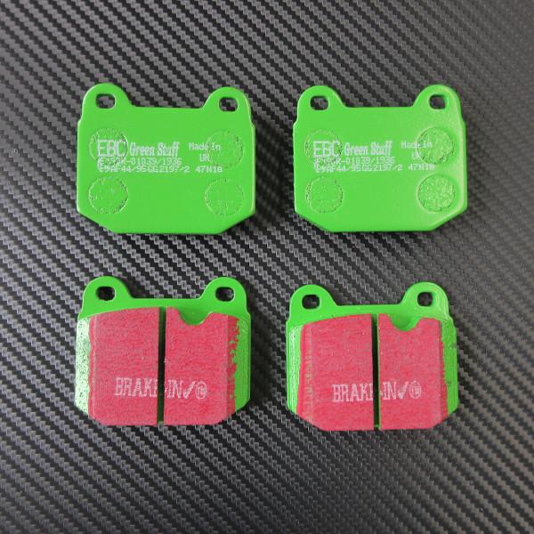 ロータスエリーゼ用ディスクパッド EBC ブレーキパッド DP2197/2 LOTUS ELISE /EXIGE /340R 2ポッドAP