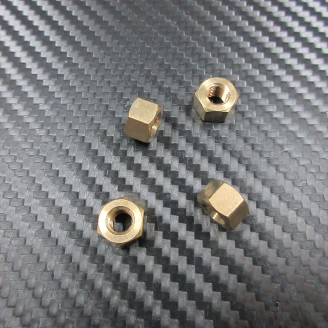 エキゾーストマニホールド 金属製 エキゾーストマニホールド真鍮ナット 1/4UNC/UNF : AC MINDS