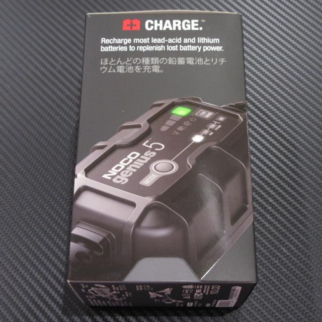 NOCO genius G5 5Ampバッテリーチャージャー 6V/12V : AC MINDS