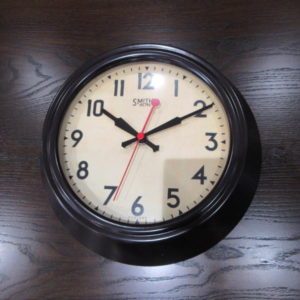 アンティークスミス社SMITH イギリス製掛時計ヴィンテージ