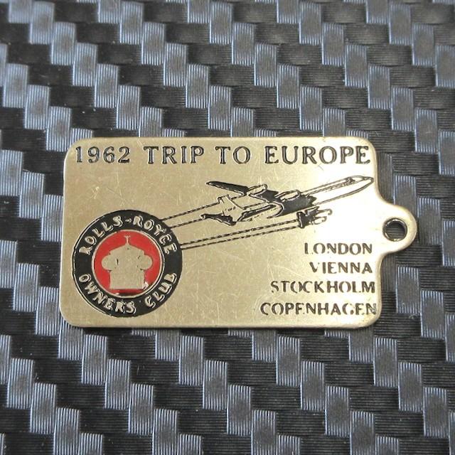 ロールスロイス オーナーズクラブ 1962 トリップオブヨーロッパ キー 