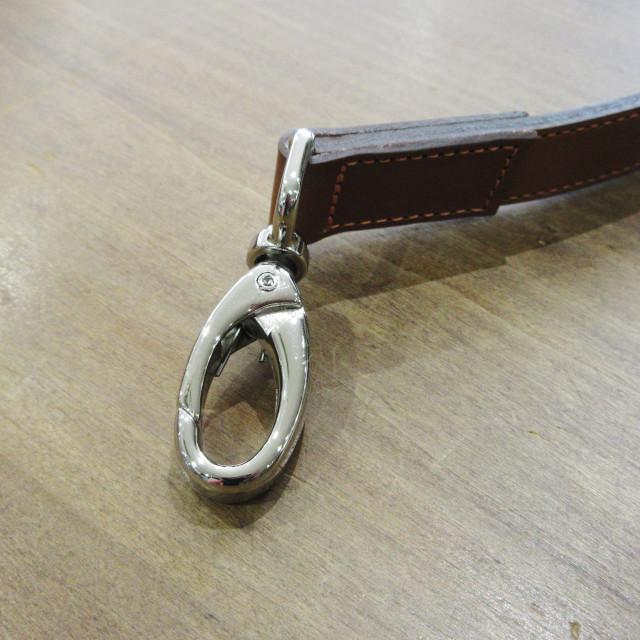 GOODWOOF レザードッグリードブラウン ベルト幅2.4cm_3